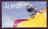 AL0140a Åland Scott # 140a Booklet MNH.  Youth Activities - 1998
