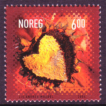 NO1394 Norway Scott # 1394 MNH, Saint Valentine 2004