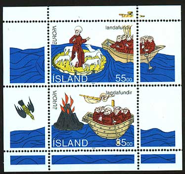 IC0781a1 Iceland Scott # 781a, St. Brendan's Voyages 1994