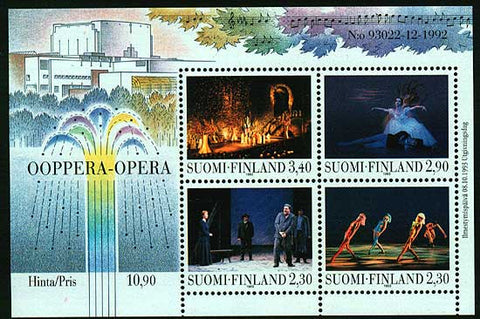 FI09271 Finland Scott # 927 MNH, Opera 1993