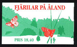 AL0081a Åland booklet Scott # 81a MNH.   Butterflies 1994