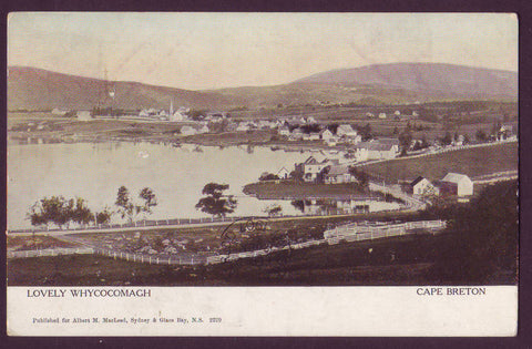 Lovely Whycomagh Village, Nova Scotia - 1907