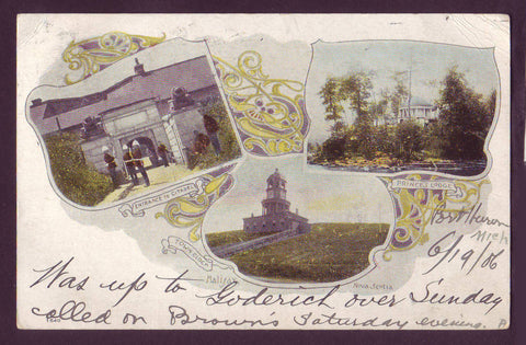 Halifax Nova Scotia Multi-view Postcard - 1906