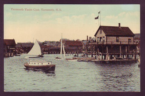 Yarmouth Yacht Club, Yarmouth, Nova Scotia ca. 1907