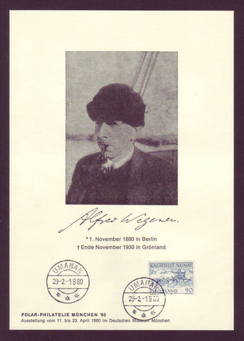 Alfred Wegener (1880-1930). German Scientist and Arctic Explorer