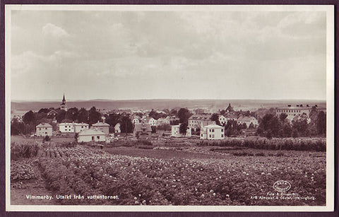 SWB166 Sweden postcard, Vimmerby  ca.1935