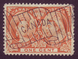 CA00512 Canada       Queen Victoria Jubilee 1897      Unitrade # 51 VF MH