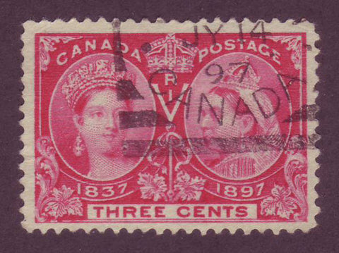 CA00535 Canada  Queen Victoria Jubilee 1897.    Unitrade # 53 VF Used
