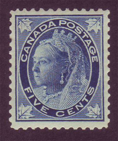 CA00702 Canada Victoria "Maple Leaf" Issue 1897-98  Unitrade # 70 VF MNH**