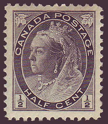 CA00741 Canada       Queen Victoria "Numeral" Issue 1898-1902      Unitrade # 74 VF MNH**