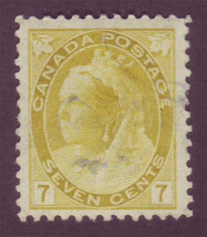 CA00812 Canada    Queen Victoria Numeral Issue 1898-02.    Unitrade # 81 VF Used