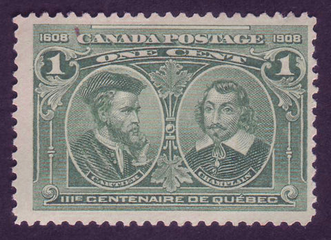 CA00971 Canada Quebec Tercentenary 1908.    Unitrade # 100 F-VF MNH**
