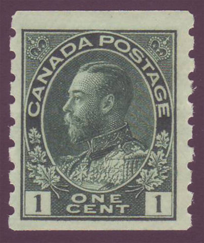 CA01251 Canada       George V "Admiral " Issue 1911-1925            Unitrade # 125 F MNH**      perf. 8 vertical