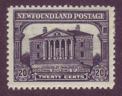 NF1712 Newfoundland # 171 VF MH, Colonial Building 1929-31