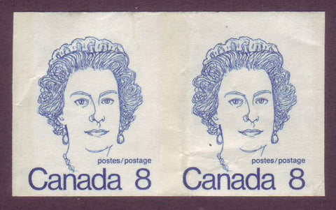 CA0604iii Canada # 604iii MNH Imperf. Horizontal Pair - 1974