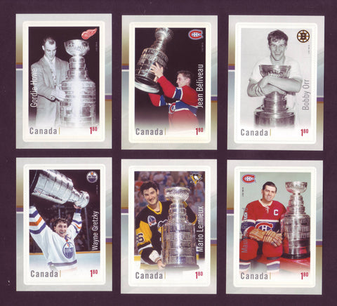 CA3033-38. Canada # 3033-38  ''The Ultimate Six'', Set of 6 - 2017