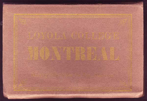 Loyola College, 9 different views, Montreal Que. ca.1915