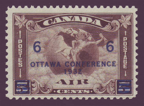 CAC041 Canada Air Mail # C4 F MNH**  Ottawa Conference Overprint 1928