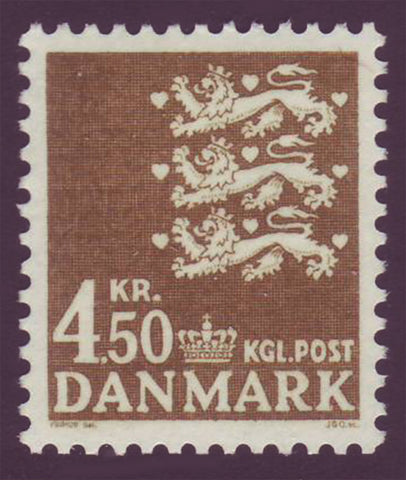 DE05021 Denmark Scott # 502 MNH**, State Seal 1972