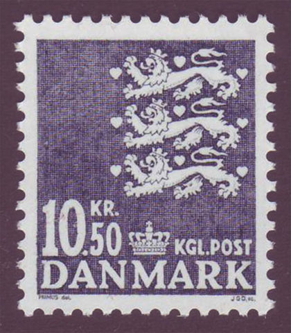 DE11341 Denmark Scott # 1134 MNH, Small State Seal 10.5kr 2003