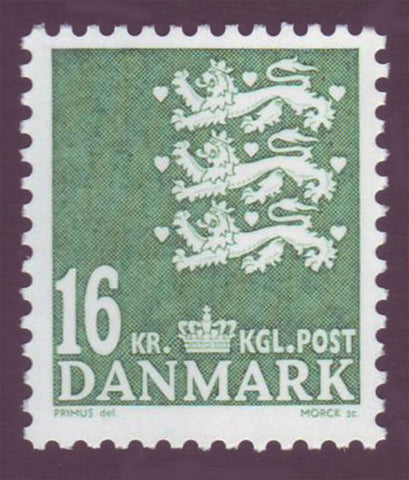 DE1308 Denmark Scott # 1308 MNH, 16kr Small State Seal 2008