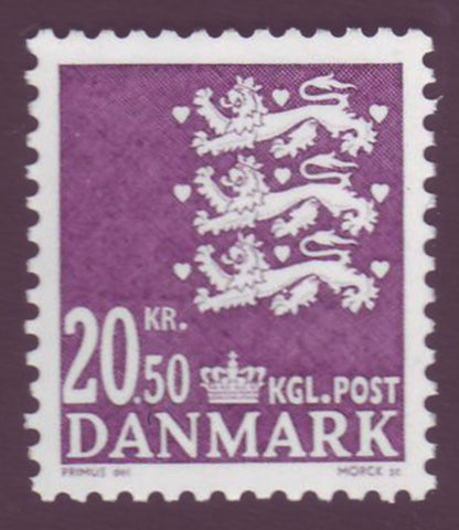 DE1312A Denmark Scott # 1312A MNH, 20kr Small State Seal 2008