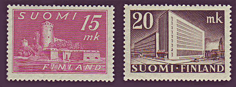 FI0247-481 Finland Scott # 247-48 MNH, Views 1945