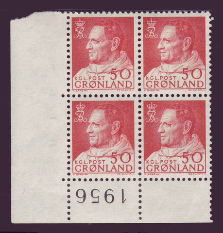 GR0059PB 50o King Frederik IX - 1963