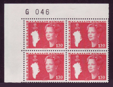 GR0122PB 1.30k Queen Margrethe - 1980