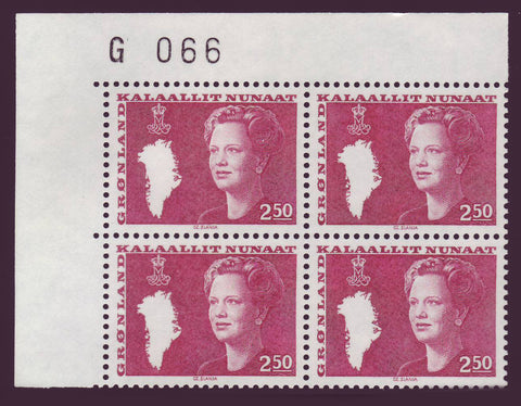 GR0127PB 2.50k Queen Margrethe - 1983