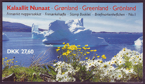 Greenland Facit H1 1989 Scott # 91a + 130a MNH,  Queen Margrethe Definitives