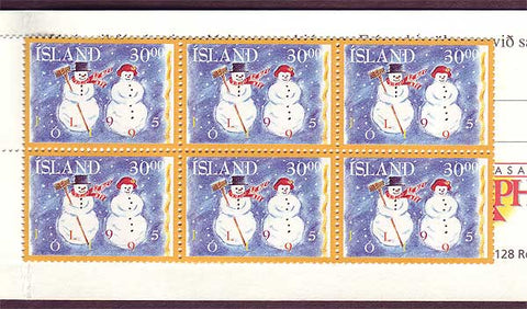 IC0811a Iceland Scott # 811a MNH, Christmas 1995