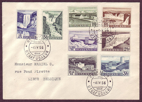 IC5066PH Iceland  First Day Cover to Belgium