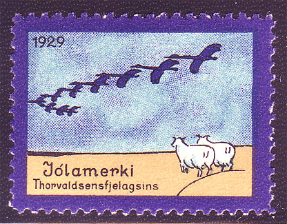 IC819291 Iceland  
      1929 Thorvaldsen Society MNH