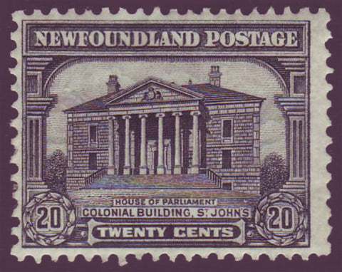 NF1712.1 Newfoundland # 171 F-VF MH, Colonial Building 1929-31