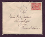 NF5011 Newfoundland Mourning Cover to Nova Scotia 1899
