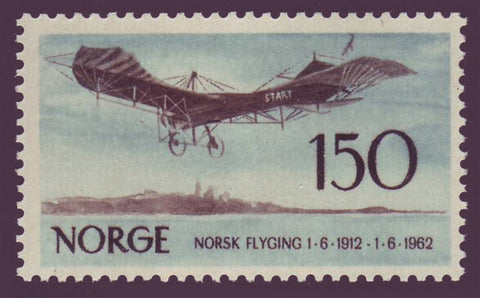 NO04051 Norway Scott # 405 VF MNH**    Norwegian Aviation 1962