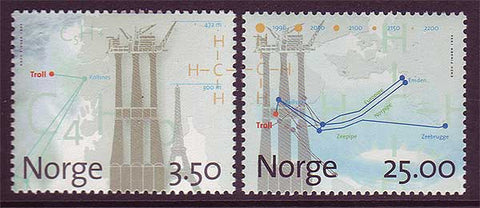NO1124-251 Norway Scott # 1124-25 MNH, Troll Offshore Gas Field 1996