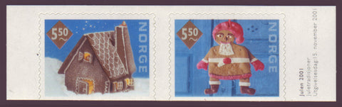 NO1320-211 Norway Scott # 1320-21 MNH, Christmas 2001