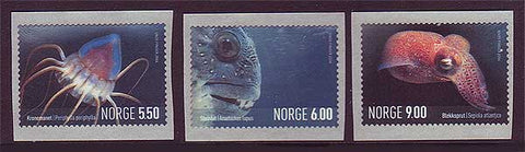 NO1389-911 Norway Scott # 1389-91 MNH, Marine Life 2004