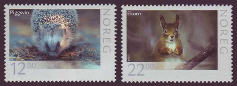 NO1498-991 Norway               Scott # 1498-99 MNH,      Mammals 2007