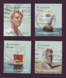 NO1738-41 Norway Scott #1738-41 VF USED, Thor Heyerdahl 2014