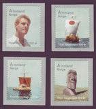 NO1738-41 Norway Scott #1738-41 VF USED, Thor Heyerdahl 2014