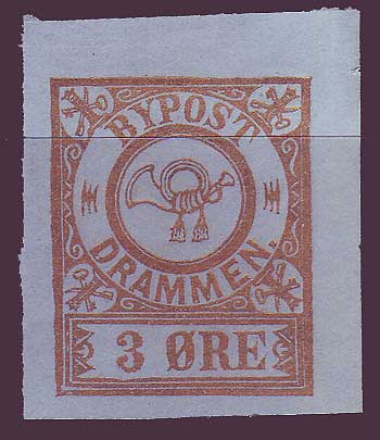 NODramIV21imp Norway Drammens Bypost IV (1887-88)