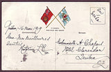 Quebec Patriotic Postcard, Le Chez Nous du Soldat, Quebec, Que. 1917