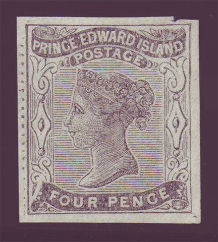 PEI09d      Prince Edward Island # 9 proof single