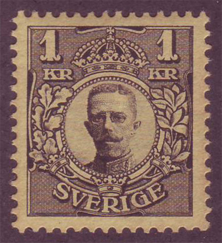 SW00721 Scott # 72 VF MNH **  King Gustaf V 1910-14