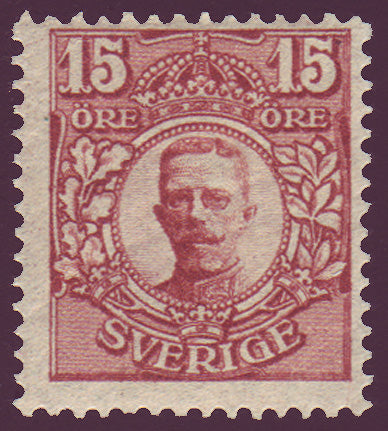 SW00821PE Scott # 82 F MNH ** Gustaf V 1911