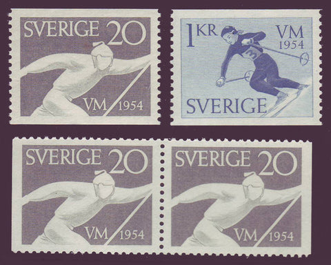 SW0462-651 Sweden Scott # 462-64  MNH** 1954