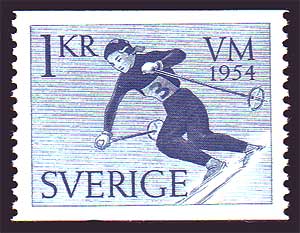 SW04632 Sweden Scott # 463  MH 1954